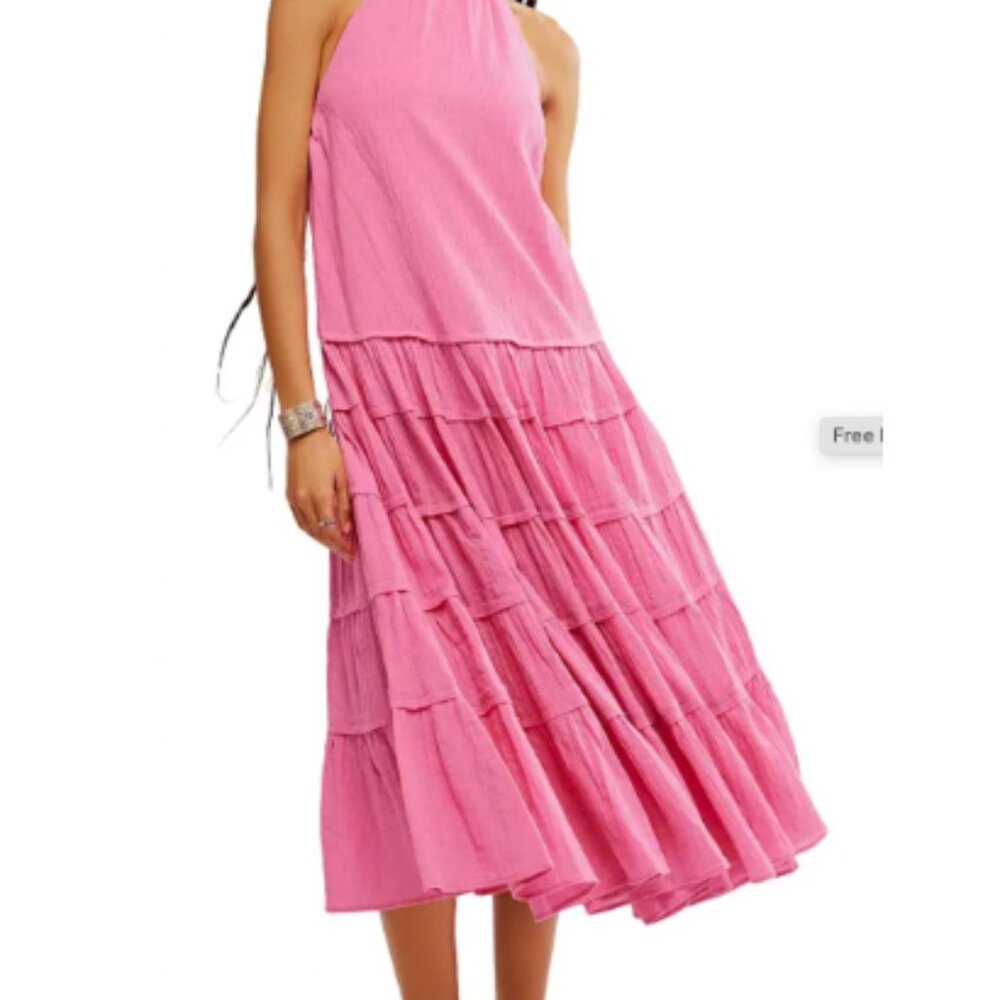 Free People Somewhere Sunny Maxi Dress